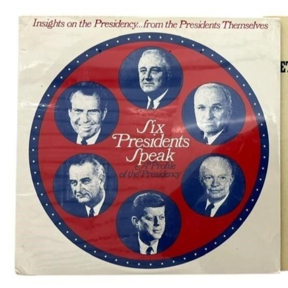 Sealed! SIX PRESIDENTS SPEAK A Profile of the Presidency LP CBS News C11006 NOS